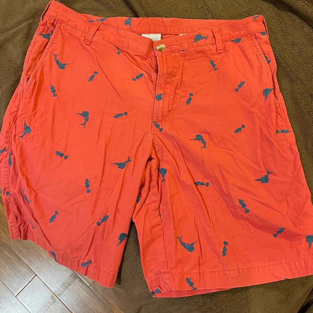 Columbia PFG dress shorts